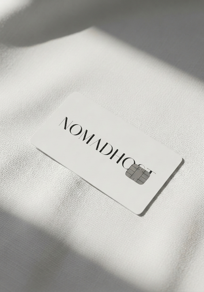 Mockup keycard Nomad Host